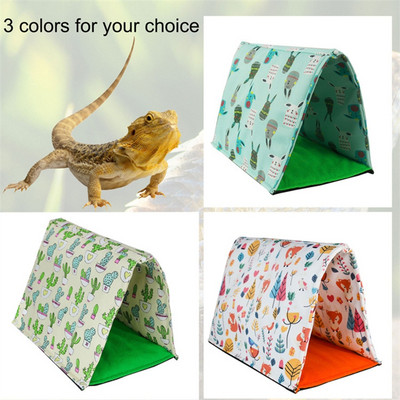 Reptile Sleeping Tent Warm Bed Comfortable Sleeper House for Bearded Dragon