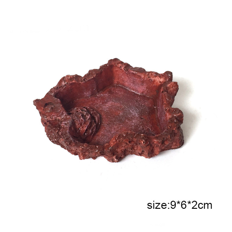 Τροφοδότης ερπυστριοφόρος κατοικίδιο ζώο Μπολ Λεκάνη Ρητίνη Μη τοξική τροφή Γλαστράκι με νερό Ερπετό Χελώνα Χελώνα Σκορπιός Σαύρα Καβούρια Κατοικίδια Προμήθειες