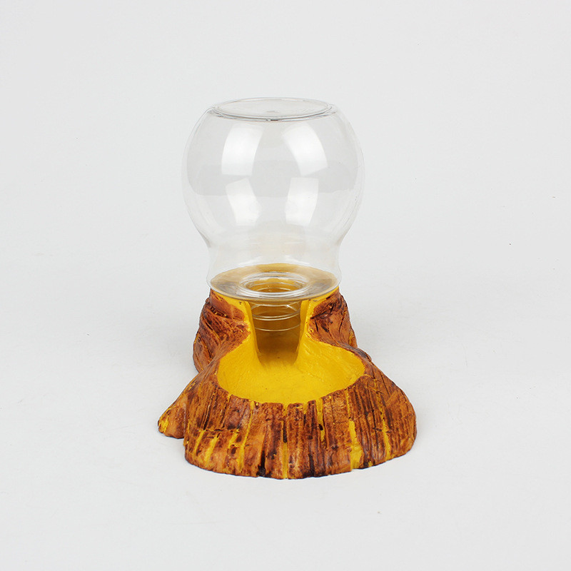 Distribuitor de apă pentru reptile, umplere automată, bol cu apă pentru reptile, cu rășină pentru sticla, pentru broasca testoasa, reptile, broasca soparla