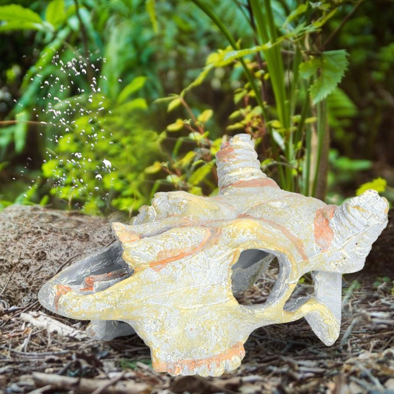 Simulare acvariu rezervor de pește animale artificiale reptile peșteră ascunde peisaj ornament ornament decor acvariu