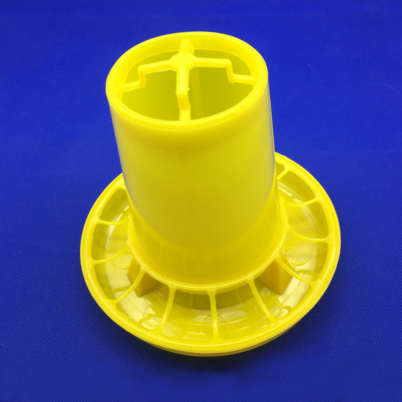 Kollane aed Universaalne koduplast Lihtne Puhastus Keskkonnasõbralik Põllumajandus Ohutu lemmikloomatarbed Kana söötmisämber