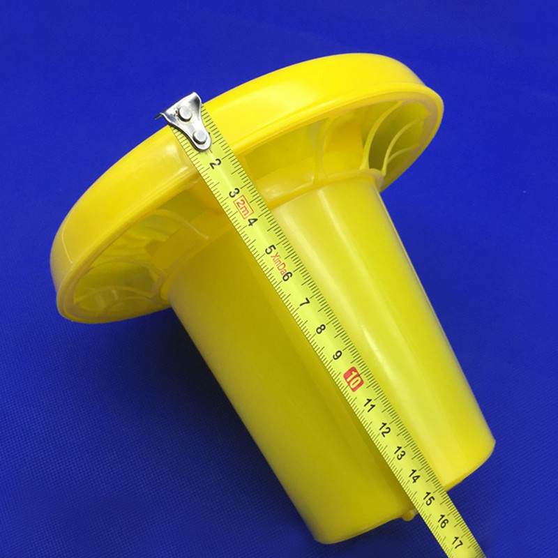 Kollane aed Universaalne koduplast Lihtne Puhastus Keskkonnasõbralik Põllumajandus Ohutu lemmikloomatarbed Kana söötmisämber