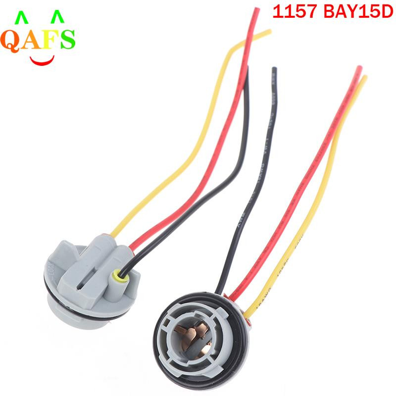 2 buc 1156 1157 Soclu de bec BAY15D Suport lampă P21/5W adaptor conector de bază pentru lumină de frână accesorii auto din plastic