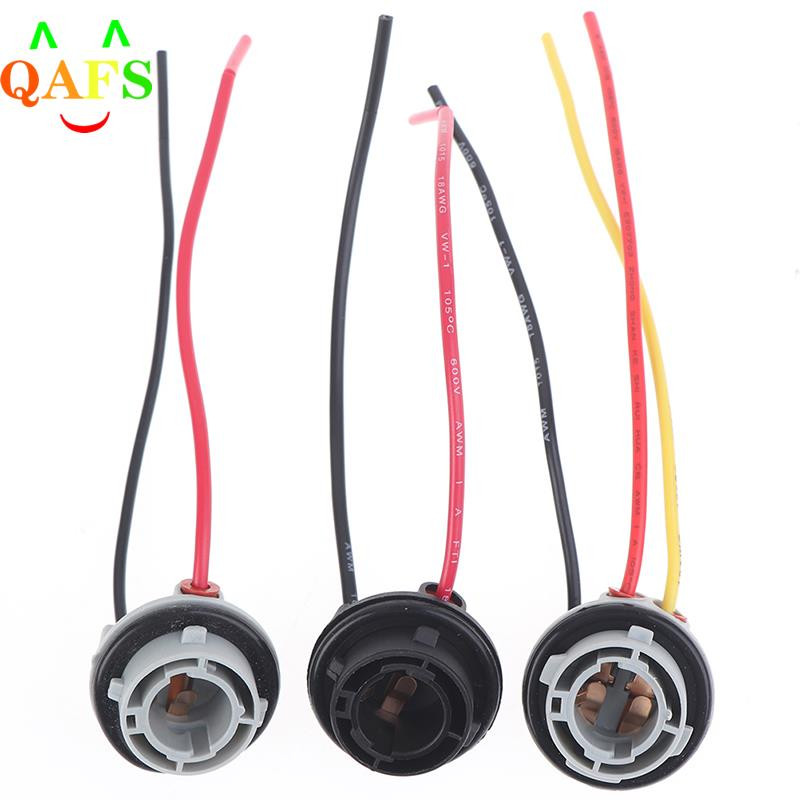 2 buc 1156 1157 Soclu de bec BAY15D Suport lampă P21/5W adaptor conector de bază pentru lumină de frână accesorii auto din plastic