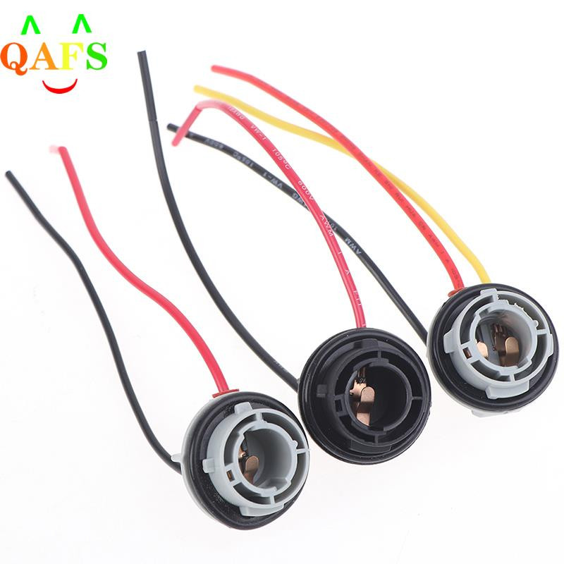 2 buc 1156 1157 Soclu de bec BAY15D Suport lampă P21/5W adaptor conector de bază pentru lumină de frână accesorii auto din plastic