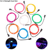 Hot Sale 1M Neon Light Dance Party Decor Licht Neon Led Lamp Flexibele El Wire Rope Tube led Strip