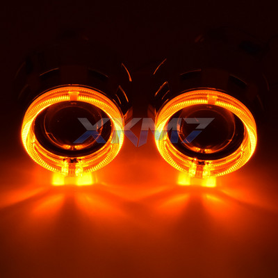 XKM7 moderniseeritav projektor Bi-ksenoon objektiiv 2,5`` Angel Eyes suunatuli H1 LED HID esituli H4 H7 auto tulede tarvikud häälestus