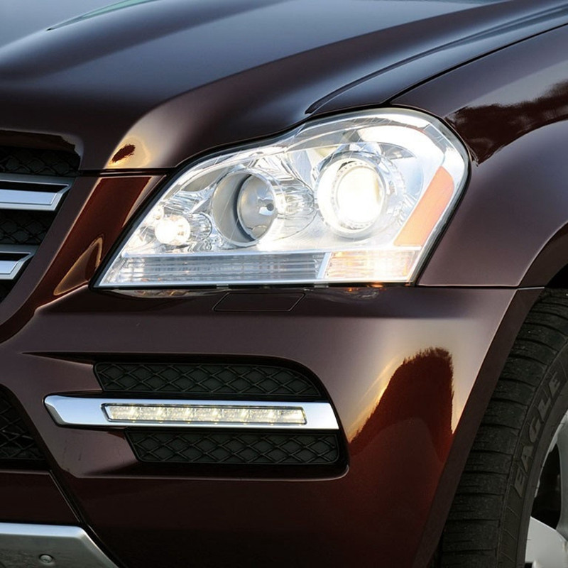 1vnt automobilio priekinių žibintų lęšio priekinio žibinto dangtelio korpusas, skirtas Mercedes Benz X164 GL350 GL400 GL450 GL500 2006–2011 m.