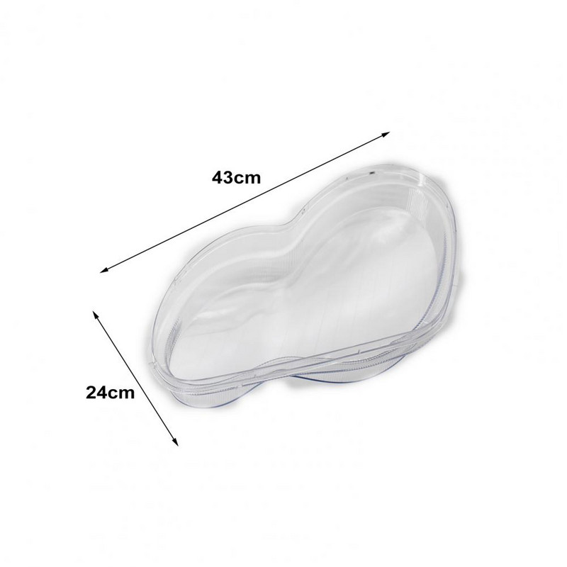 Γυάλινο Κάλυμμα Φωτιστικού Φακού Προβολέα Αυτοκινήτου Κάλυμμα αμπαζούρ Bright Shell Product Fit 2038203261 2038201259 για Mercedes-Benz W203 01-07