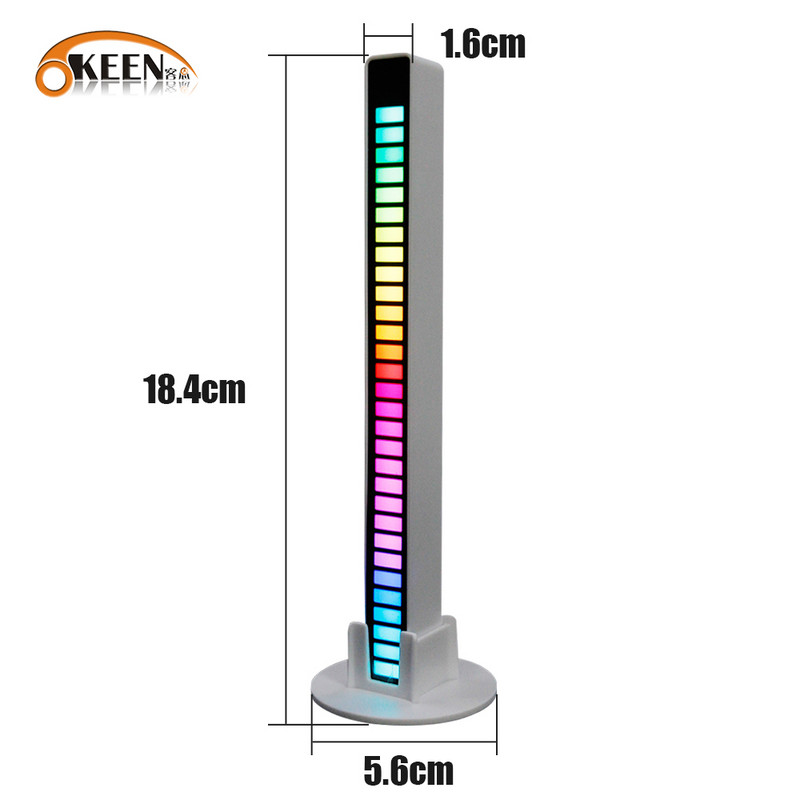 Muusika Heli juhtimine LED tuled Pikap Hääl aktiveeritud rütm Valgus Värv Ümbritsev valgus Bar DJ Atmosfääri Lamp Autotarvikud