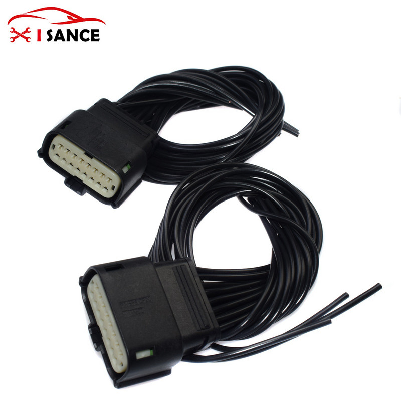 Conector faruri 16 pini Pigtail 68202814AA pentru Jeep Grand Cherokee Xenon SRT HID LED 30CM