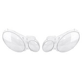 Κάλυμμα προβολέων ομίχλης Γυάλινο αμπαζούρ με φακό αυτοκινήτου για Mercedes Benz E Class W211 2002-2008 E320 E350 E280 E300