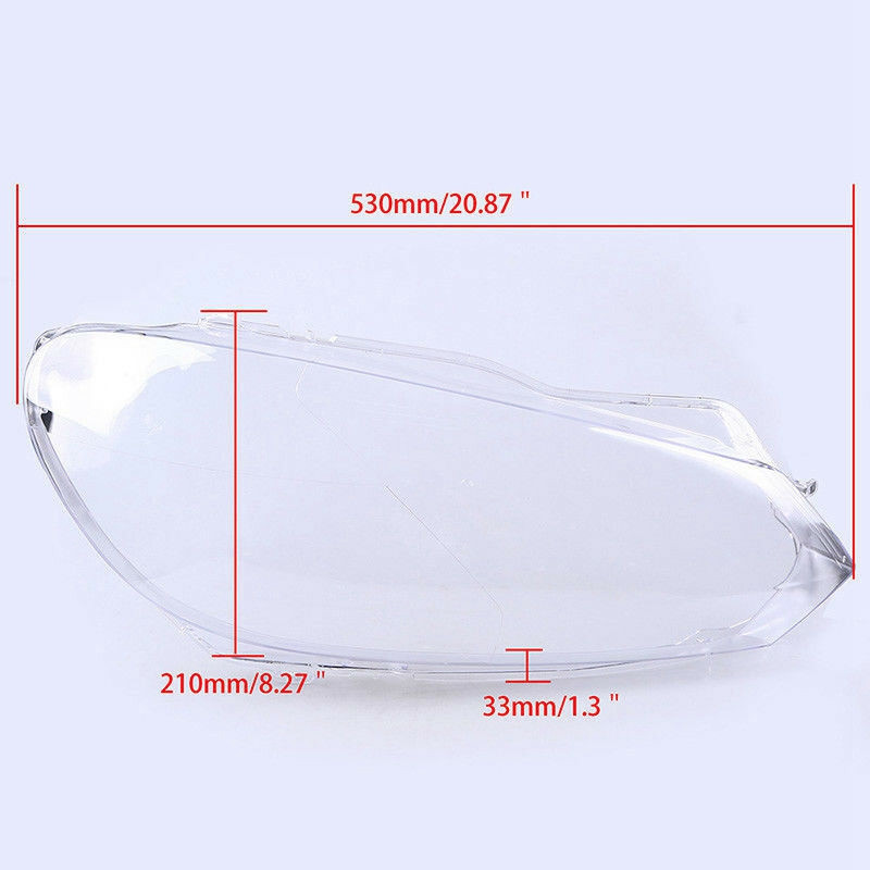 Pereche far masina far lentila lampa capac transparent auto abajur capace pentru Golf 6 MK6 R 2009 2010 2011 2012 stânga dreapta