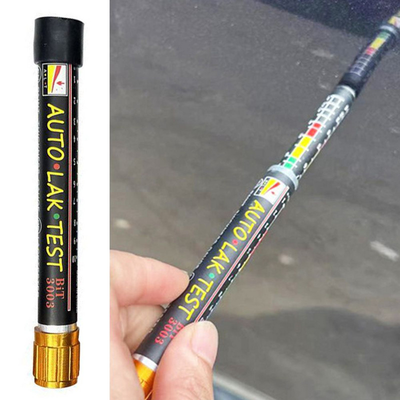 Automobilių dažų bandymo storio tikrinimo prietaiso matuoklis, automatinis automobilių dažų dažų patikrinimo bandymas. Dažų testeris su magnetinio antgalio skale