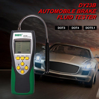 Δοκιμαστής υγρών φρένων αυτοκινήτου DY23B Universal ανιχνευτής LED Έλεγχος ποιότητας λαδιού με στυλό δοκιμής υγρασίας για εργαλεία επισκευής αυτοκινήτου