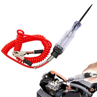 Circuit Tester 6-24V ferramentas automotiva Test Probe Automotive Instruments for mehāniķi Multimetra testa vadi Sprieguma pildspalva automašīnām