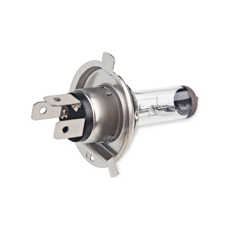 2 buc. Bec cu halogen de ceață alb super strălucitor H4, 55 W, lampă pentru cap de mașină, pentru stilul de mașină, sursă de lumină pentru mașină, parcare, 4300 K, lumini pentru mașină