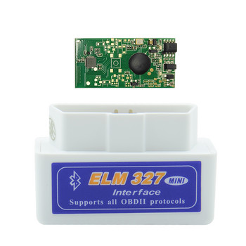 OBD V2.1 mini ELM327 OBD2 Bluetooth Auto Scanner OBDII 2 Car ELM 327 Tester Diagnostic Tool for Android Windows Symbian σε απόθεμα