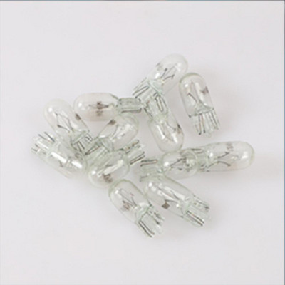 10 buc. Lampă cu halogen pentru mașină T10, rezistență ridicată la temperatură de 12 V, izolație mai bună, lumină pentru instrument, lumină de citire, lampă de degajare W5W