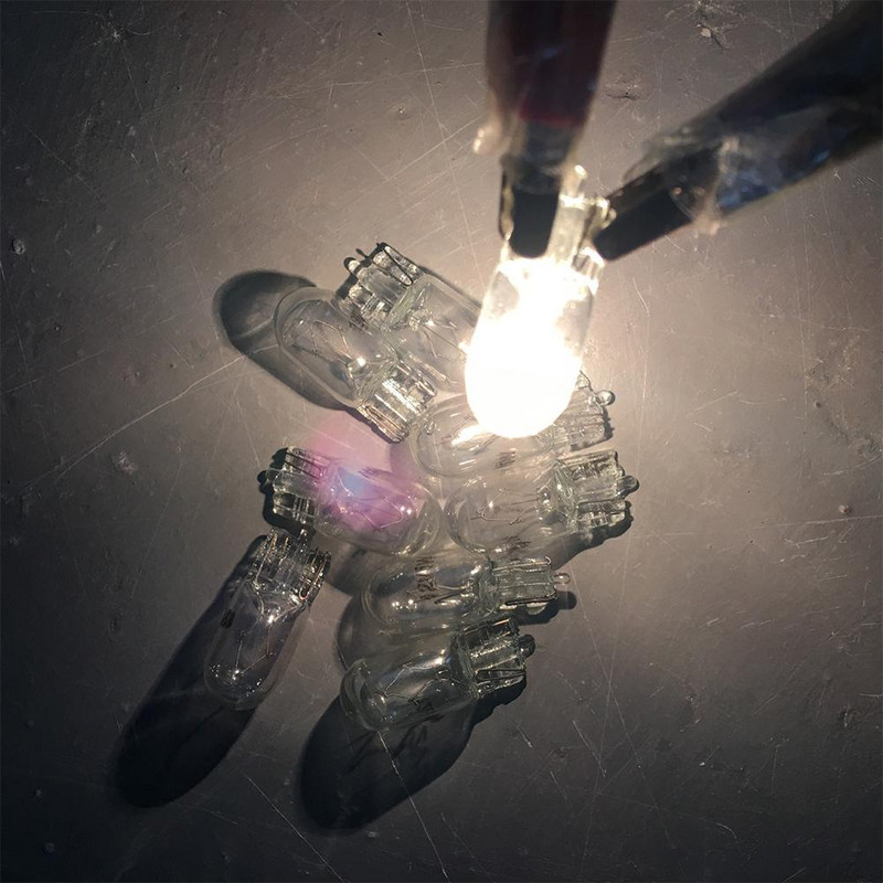 10 buc. Lampă cu halogen pentru mașină T10, rezistență ridicată la temperatură de 12 V, izolație mai bună, lumină pentru instrument, lumină de citire, lampă de degajare W5W