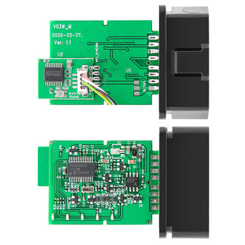 ELM327 V1.5 USB CH340 за PC Windows PIC18F25K80 ELM 327 V 1 5 USB автомобилна диагностика OBD2 Auto Tool OBD 2 скенер ODB2 четец на кодове