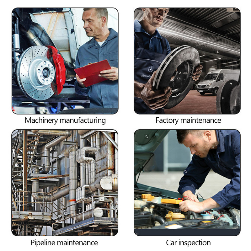 Variklio važiuoklės apžiūra Auto remonto detektorius veidrodis Daugiakryptis sulankstomas teleskopinis LED šviesos atšvaitas universalus įrankis