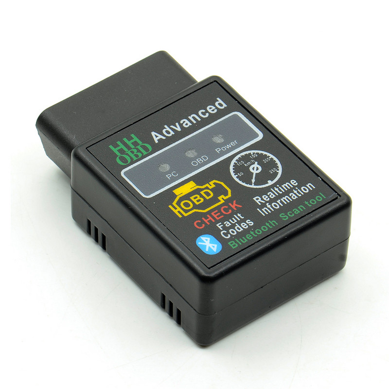 10 tk/partii Auto Car ELM327 HH Android Bluetooth OBD 2 OBD II diagnostikaskanneri elm 327 skanner