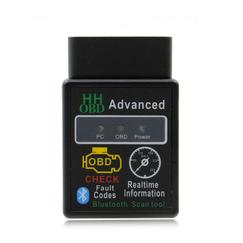 10 tk/partii Auto Car ELM327 HH Android Bluetooth OBD 2 OBD II diagnostikaskanneri elm 327 skanner