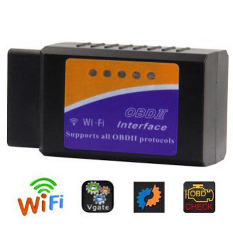 Pachet nou ELM327 OBD2 Bluetooth/WIFI V1.5 Instrument de diagnosticare auto ELM 327 OBD II Scanner Funcționează Android/IOS/Windows 12V Diesel