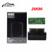 25k80 OBD2 Mini Eml327 V1.5 Προσαρμογέας Bluetooth Auto Diagnostic Scanner Car για Android/PC 3χρωμος σαρωτής αυτοκινήτου Elm327 V1.5
