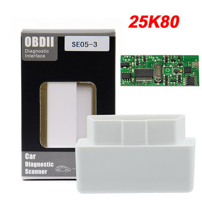 25k80 OBD2 Mini Eml327 V1.5 Προσαρμογέας Bluetooth Auto Diagnostic Scanner Car για Android/PC 3χρωμος σαρωτής αυτοκινήτου Elm327 V1.5