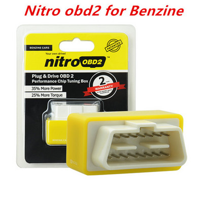 Nauja NitroOBD2 Performance Chip Tuning Diesel Box Nitro OBD2 OBD sąsaja Daugiau galios sukimo momento CNP su didmenine prekyba