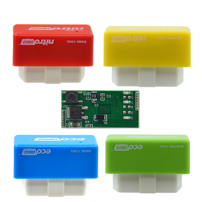 Nauja NitroOBD2 Performance Chip Tuning Diesel Box Nitro OBD2 OBD sąsaja Daugiau galios sukimo momento CNP su didmenine prekyba