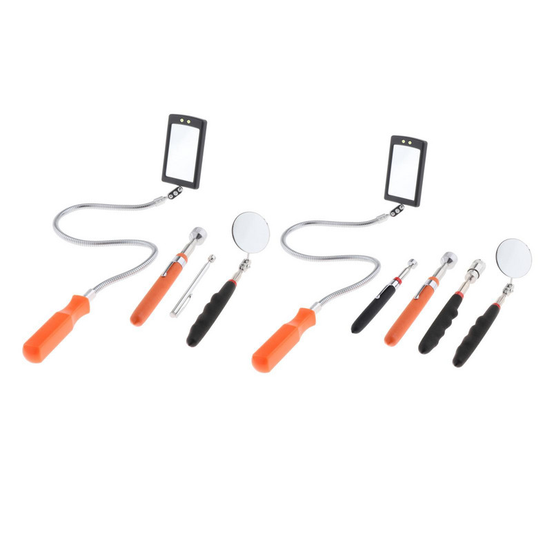 Set de instrumente de ridicare telescopice magnetice Detector de reparații auto pentru zonele iubit