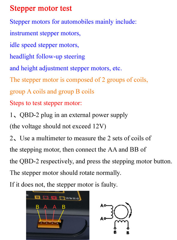 QDB-2A automobilių pavaros pavaros testeris, uždegimo ritės purkštukas