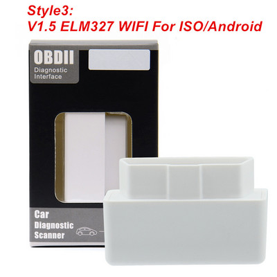Για Android/IOS ELM327 V1.5 WIFI OBD2 Scanner ELM 327 V 1 5 wifi OBD 2 OBD2 Car Auto Diagnostic Tool ODB2 OBDII Code Reader