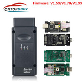 2022 Opcom V1.70 firmware 1.95 1.99 op-com OBD2 CAN BUS protokollok támogatása az Opel autódiagnosztikai lapolvasó PIC18f458 Auto Tools számára