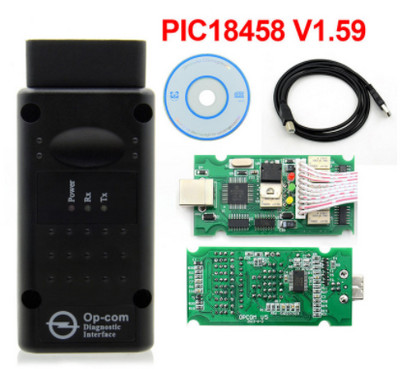 2022 Opcom V1.70 firmware 1.95 1.99 op-com OBD2 CAN BUS protokollok támogatása az Opel autódiagnosztikai lapolvasó PIC18f458 Auto Tools számára