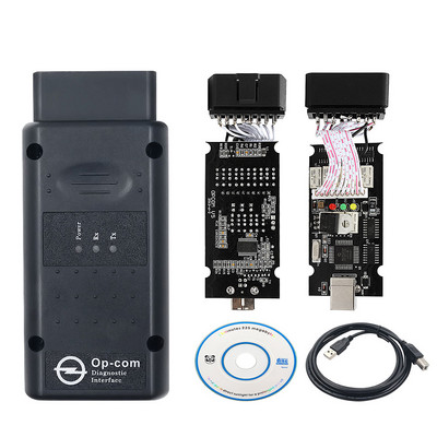 2022 Opcom V1.70 firmware 1.95 1.99 op-com OBD2 CAN BUS protokollok támogatása az Opel autódiagnosztikai lapolvasó PIC18f458 Auto Tools számára