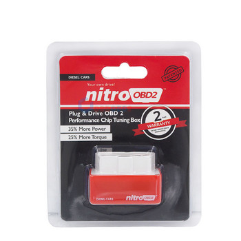 Nitro OBD2 EcoOBD2 ECU Chip Tuning Box Plug & Driver NitroOBD2 Eco OBD2 For Benzine Diesel Car 15% Fuel Εξοικονόμηση περισσότερης ενέργειας