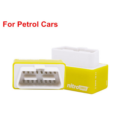 Nitro OBD2 EcoOBD2 ECU Chip Tuning Box Dugó és meghajtó NitroOBD2 Eco OBD2 Benzines dízel autókhoz 15% Üzemanyag Takarítson meg több energiát
