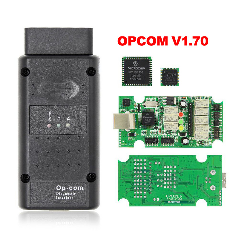Actualizare firmware OPCOM V5 flash pentru Opel OP COM 1.70 OP-COM 1.99 PIC18F458 FIDI CAN BUS OBD OBD2 Scanner Auto Diagnostic Instrument