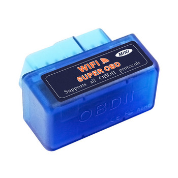 V1.5 ELM327 WIFI Bluetooth OBD 2 Scanner ELM327 WIFI 1.5 Mini Auto Code Reader OBD2 OBDII Car Diagnostic Tool for iOS/Android/PC