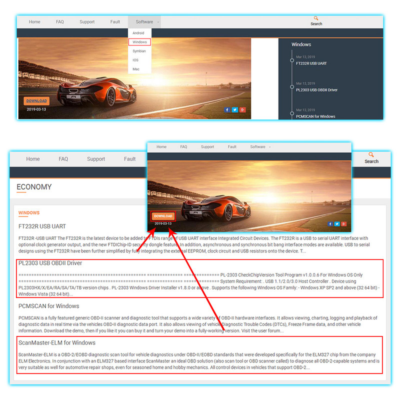 ELM327 V1.5 OBD2 USB versijos skaitytuvas PIC18F25K80 skirtas Windows ELM 327 V1.5 OBD 2 OBD2 automobilio diagnostikos automatinis įrankis ODB2 kodų skaitytuvas