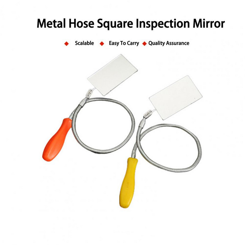 Structură flexibilă puternică pentru repararea șasiului mașinii Instrument pentru endoscop cu vedere în unghi, oglindă reflectorizantă telescopică, instrumente de atelier