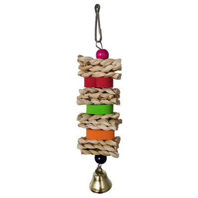 Jucărie pentru păsări Jucărie pentru agățat din lemn pentru papagal Mușcătură sănătoasă Mestecare Ciochit Jucărie pentru animale de companie Aves Vogel Speelgoed Produs drăguț pentru păsări pentru animale de companie