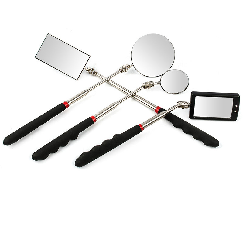 1 buc. Lumini LED universale pentru mașină, oglindă de inspecție extensibilă, endoscop, șasiu mașină, unghi, echipament telescopic pentru instrumente de inspecție