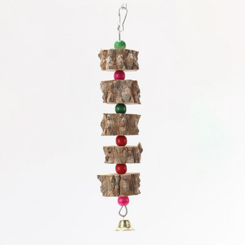 Παιχνίδι μασήματος πουλιών Universal Crisp Bell Σταθερό κατοικίδιο ζώο πουλί παπαγάλος δάγκωμα κλουβί παιχνιδιών