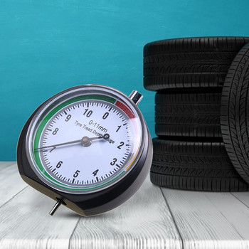 Уред за измерване на дълбочината на протектора на гумите на автомобила Уред за измерване на дълбочината на протектора на гумите на автомобилните гуми Показалец на шарката на протектора Монитор на дълбочината Измерване Брилянтен