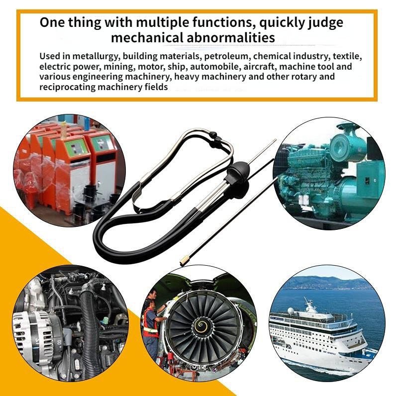 Stetoscop cu cilindru auto Stetoscop mecanic Stetoscop Diagnosticare bloc motor auto Instrument auditiv auto Diagnosticare bloc motor